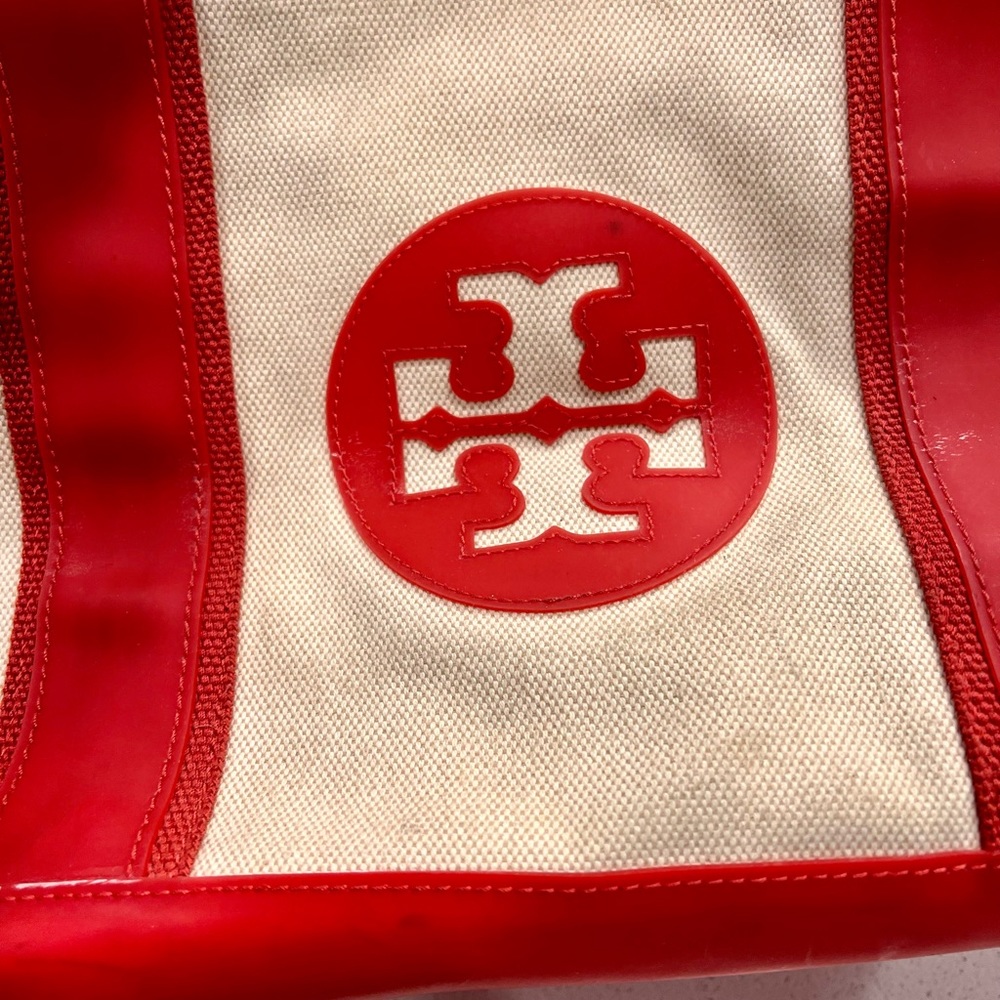 Used Tory Burch Canvas Shoulder Bag ♥️ - Picture 14 of 16